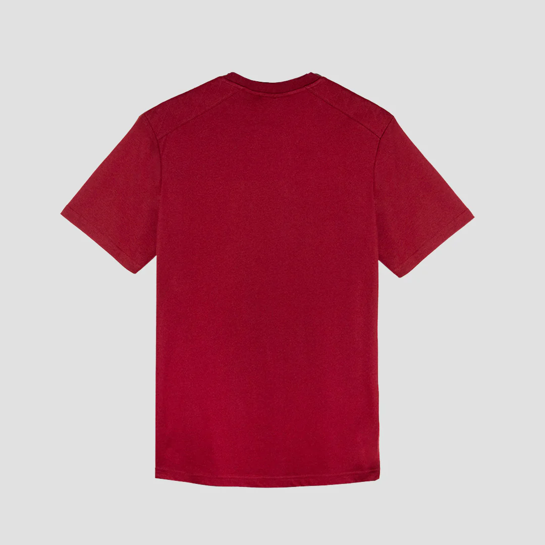 BUGATTI HERITAGE T-SHIRT QUILTED RED - Image 2